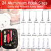 Ergonomic Crochet Hook Set with LED Light and Digital Row Counter