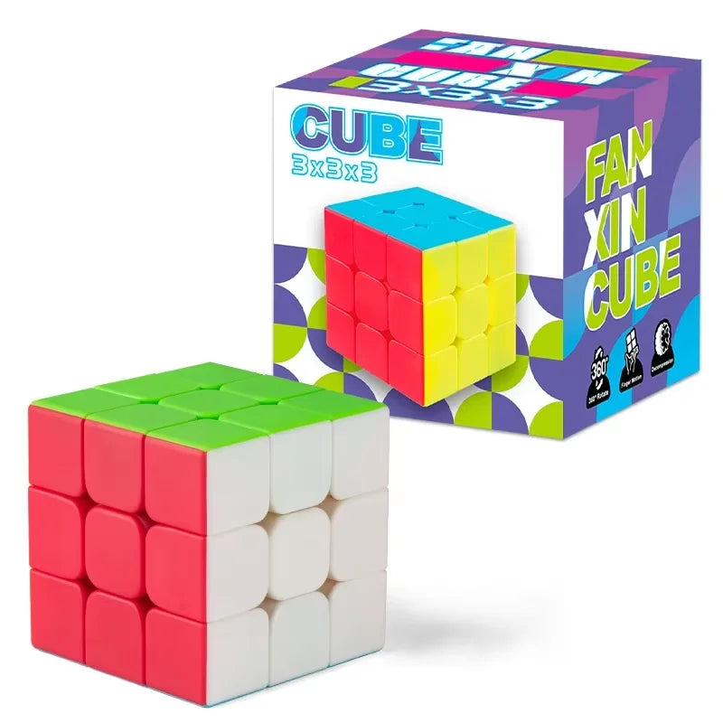 Pyramid Speed Cube 3x3 – Smooth Turning Puzzle for Kids & Adults