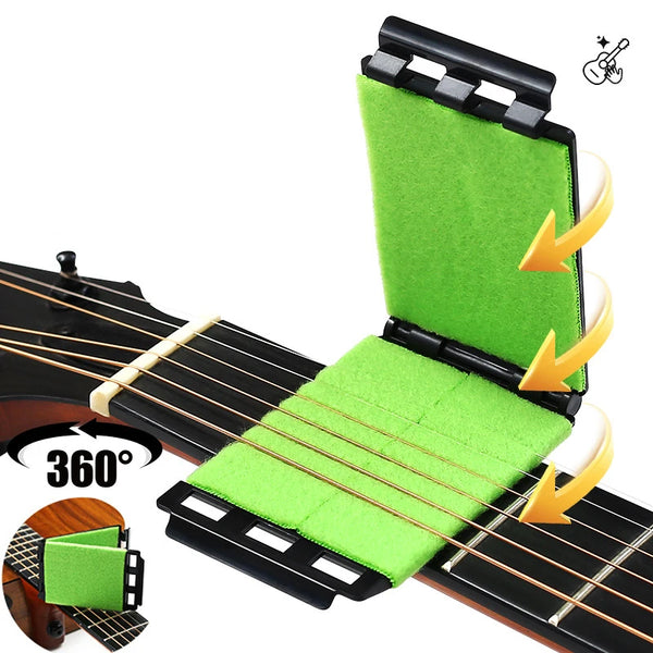 Guitar Fretboard Cleaning Kit with Microfiber Cloth