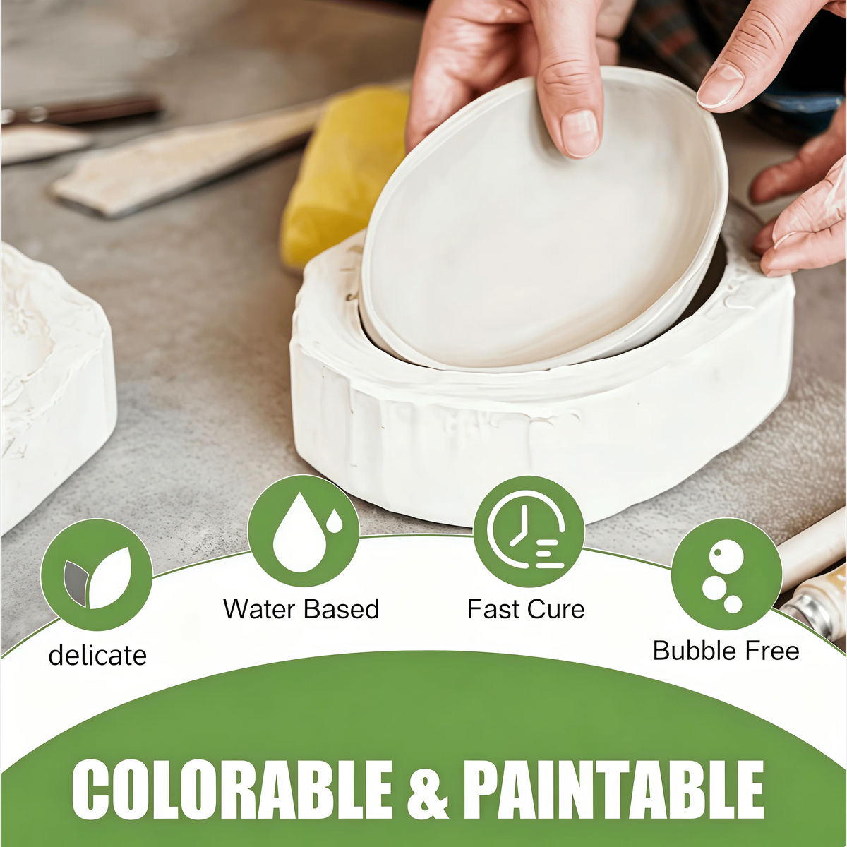 Premium Air-Dry Clay for Detailed Sculpting and Miniatures