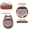 Wooden Kalimba Thumb Piano with Metal Chain