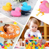 Multicolor Mini Rubber Ducks – Fun Bath Toys & Party Favors