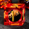 Liquid Core Polyhedral Dice Set for RPG Games