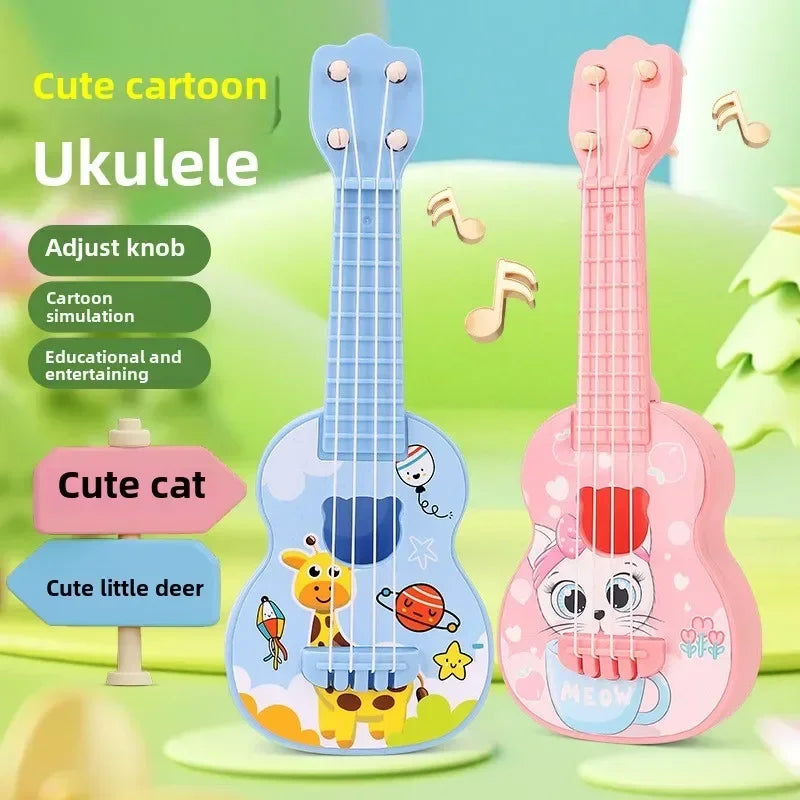 Kids Mini Ukulele Toy with Musical Sounds