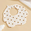 6-Layer Cotton Gauze Baby Bibs (3-Pack)