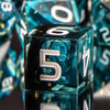 Handmade Resin Sharp Edge Dice Set for RPG Games