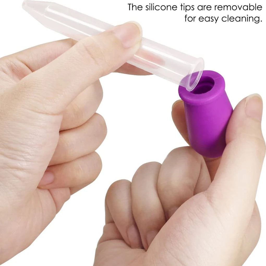 5ml Silicone Pipette Droppers for Liquid Transfer (Set of 5)