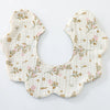 6-Layer Cotton Baby Bib with Reversible Design