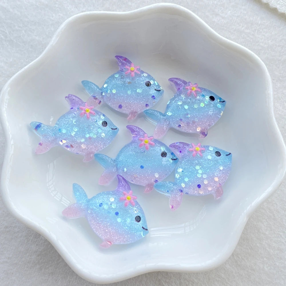 Ocean-Themed Resin Charms for Crafts & DIY Jewelry