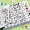 Kids' Seek-and-Find Activity Book – Visual Perception & Handwriting Practice