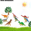 10-Piece Mini Dinosaur Figure Set for Kids and Collectors