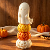 Halloween Ghost & Pumpkin Silicone Mold – 3D Stackable Design for Candle, Soap & Resin Crafts