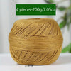 Mercerized Cotton Lace Yarn – Soft, Smooth & Ideal for Summer Knitting