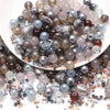 Crystal Glass Seed Beads for Jewelry Making – 45g Mixed Colors & Shapes