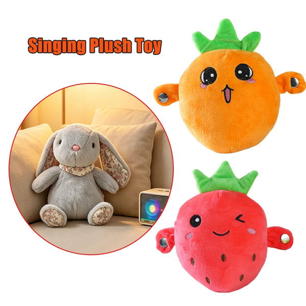 Interactive Musical Teddy Bear Plush Toy with Rhythm Piano