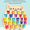 Wooden Cat & Mouse Letter Puzzle – Fun Alphabet Learning Toy for Kids