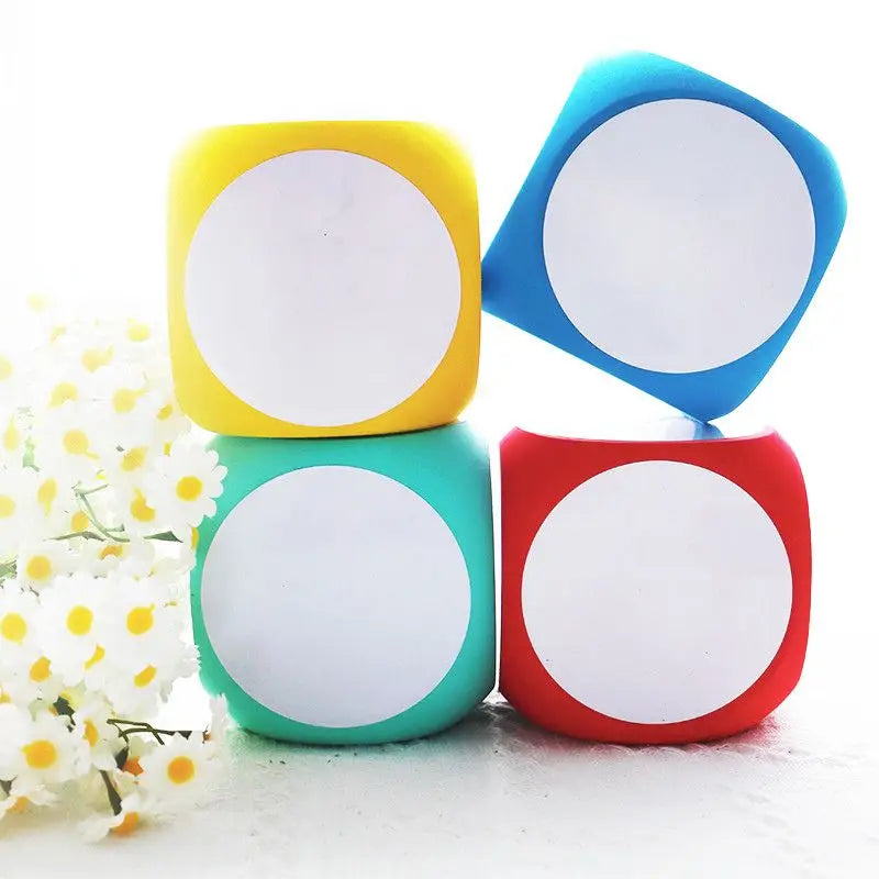 Reusable Dry Erase Math Practice Dice Blocks