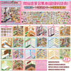 A collection of 3D Kawaii miniature scenes and stickers for scrapbooking, featuring various themed items and scenes.