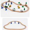 Wooden Train Track Expansion Set – Compatible with All Major Brands