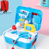 Kids Pretend Doctor Play Set with Portable Backpack Medical Kit