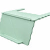A light green foldable mahjong card holder with a non-slip stand.