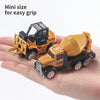 Diecast Construction Vehicle Set - Tractor, Excavator & Truck