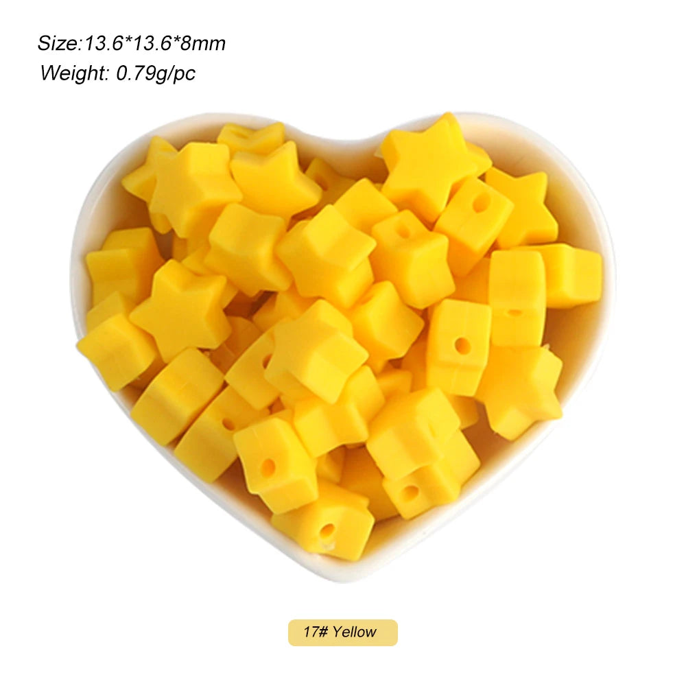 Silicone Charm Beads Set for DIY Jewelry Making