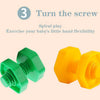 Screw-Together Building Blocks Set for Kids