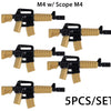 SWAT Soldier Accessories Building Block Set with Laptop and Weapons