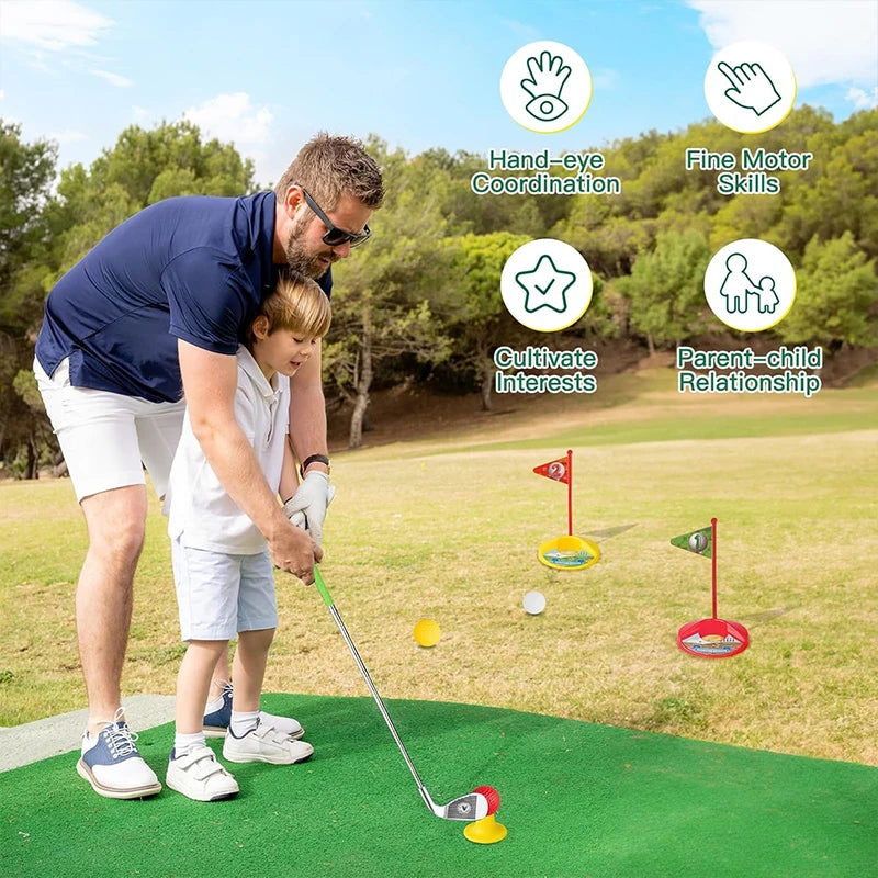 Kids Retractable Golf Club Set – Indoor & Outdoor Play