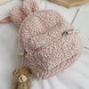 Cute Bunny Ear Plush Backpack for Toddlers – Soft Fleece Daypack