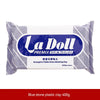 A package of La Doll Premix blue stone plastic clay 400g for sculpting and crafting.