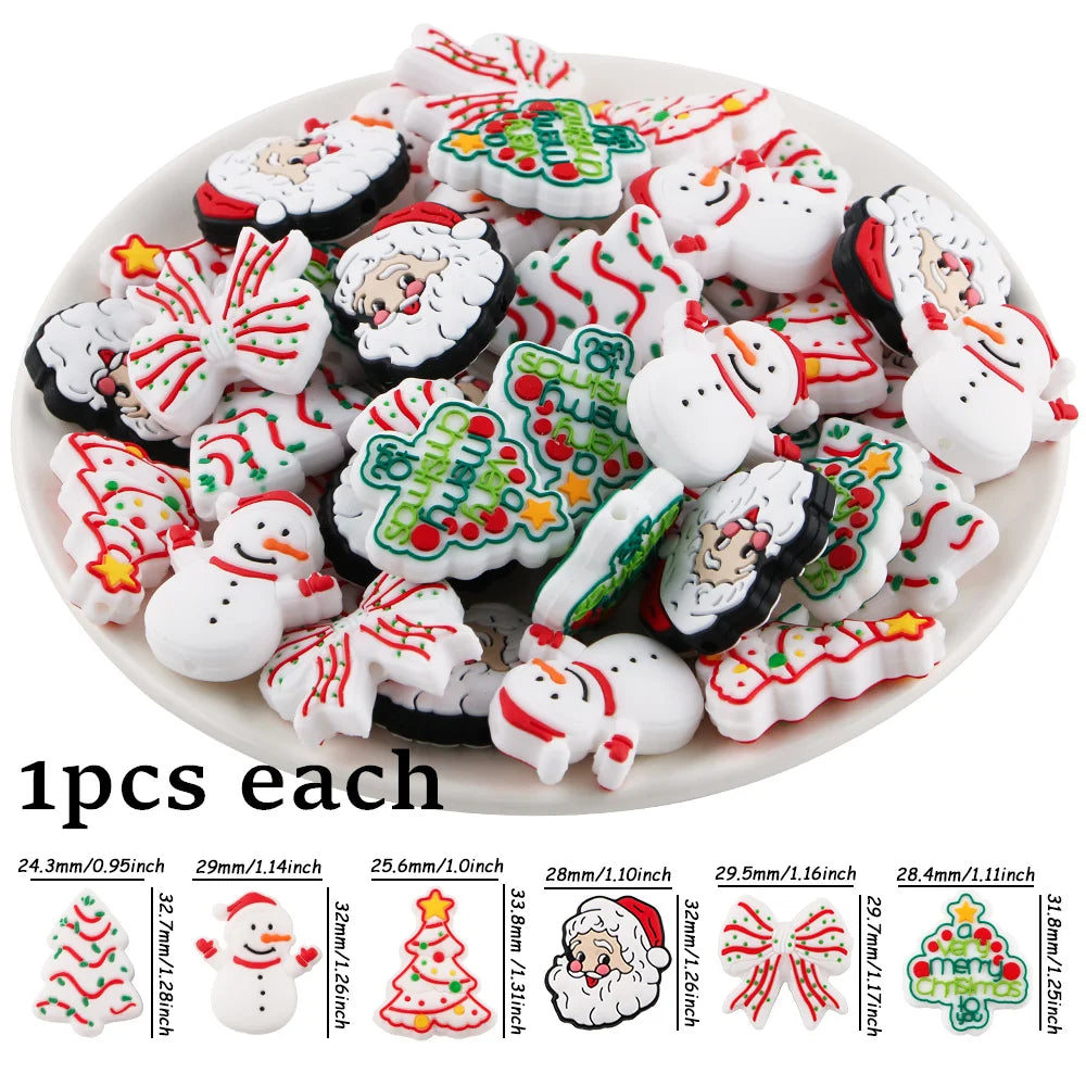 Silicone Charm Beads for DIY Jewelry Making