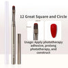Professional Nail Art Brush Set for Gel and Acrylic