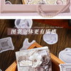 Vintage Alchemy Washi Sticker Pack – 50 Unique Metal-Inspired Designs for DIY Crafts