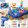 Kids STEM Building Set with Electric Drill and Screwdriver