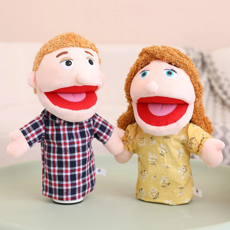 Plush Hand Puppet for Kids' Storytelling and Role Play
