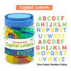 Translucent Colorful Letters & Numbers Set for Sensory Learning