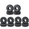 1.0" Mud Terrain Tires for 1/18 & 1/24 RC Crawlers (4-Pack)