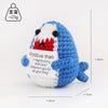Handmade Crochet Emotional Support Cat Ornament