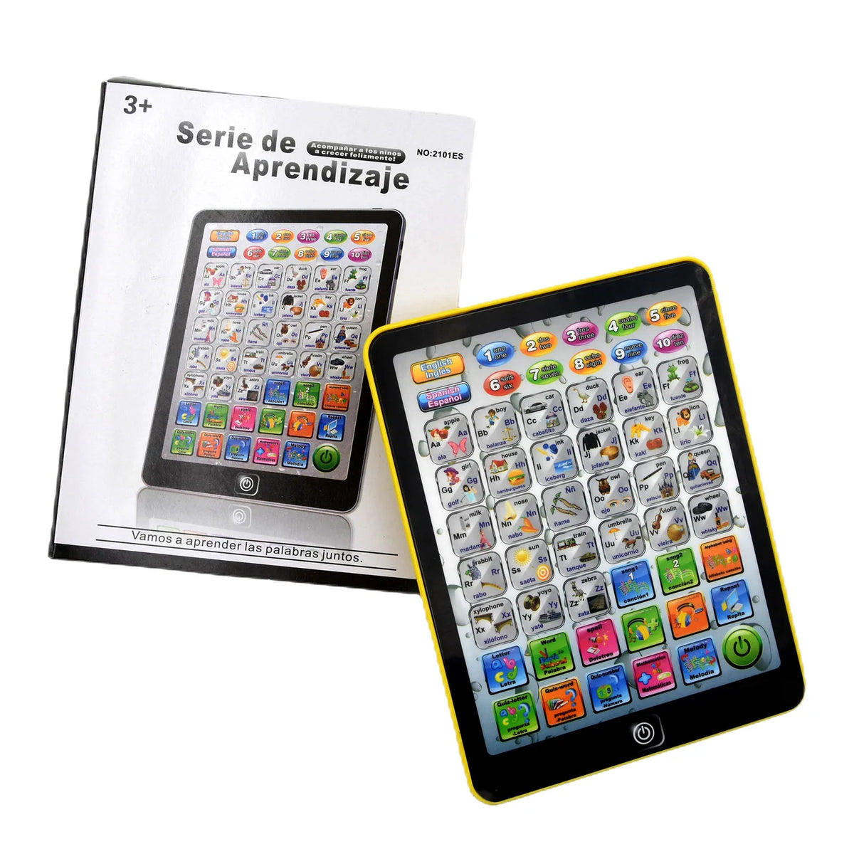 Spanish-English Bilingual Learning Tablet for Kids