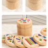 Wooden Montessori Color Sorting Toy for Toddlers