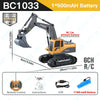 2.4G Remote Control Excavator with Lights and Sound Effects