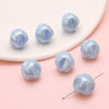 Galaxy Acrylic Beads for Jewelry Making – Round Spacer Beads in Candy Colors
