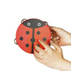 Wooden Handheld Tambourine for Kids with Colorful Cartoon Design