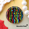 Handmade Rainbow Glass Cabochons for Jewelry Making
