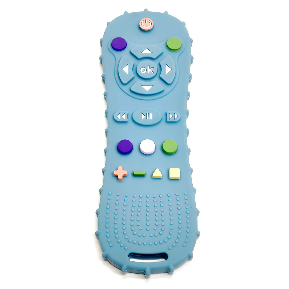 Silicone Baby Teether Remote Control with Anti-Eating Glove