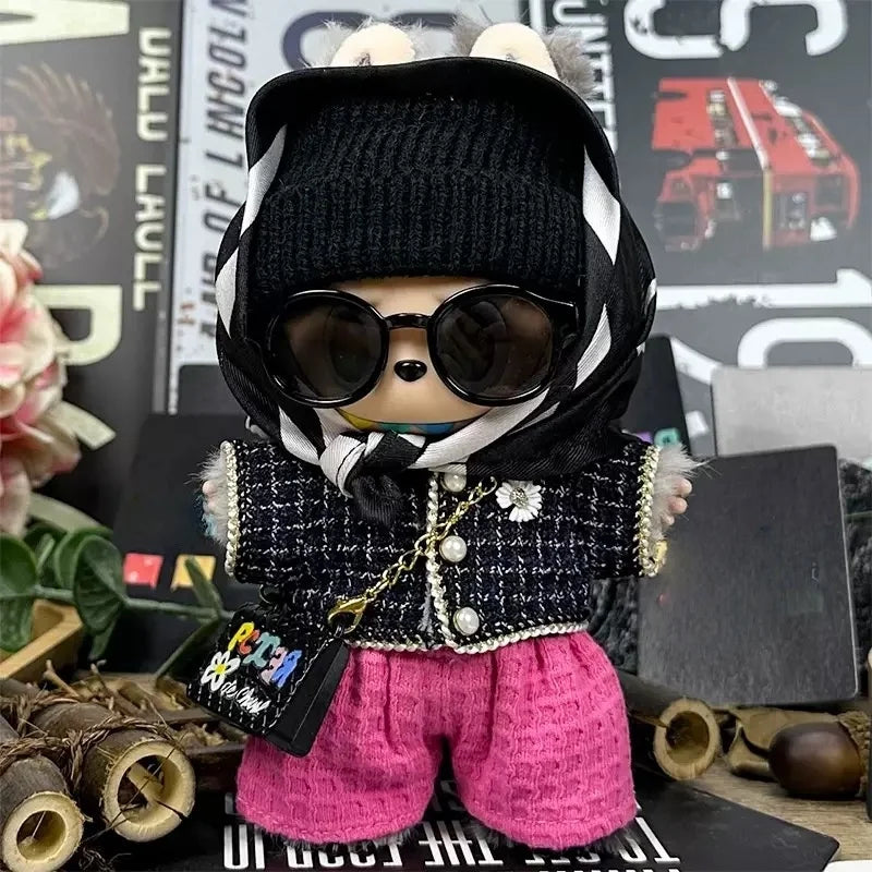 Plush Doll Outfit Set for 15-17cm Dolls