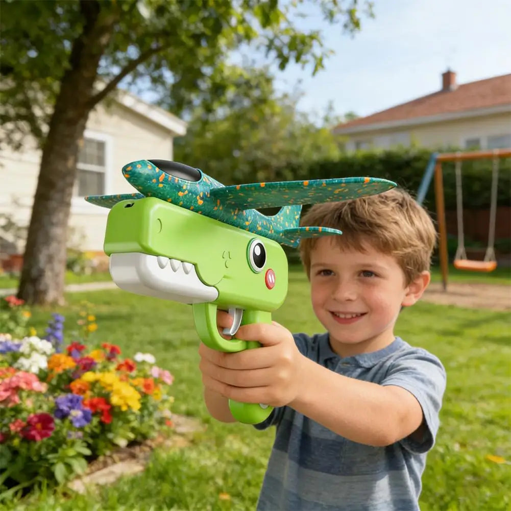 Catapult Foam Glider Plane Launcher Toy