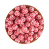 Pink Silicone Round Beads for DIY Jewelry Making